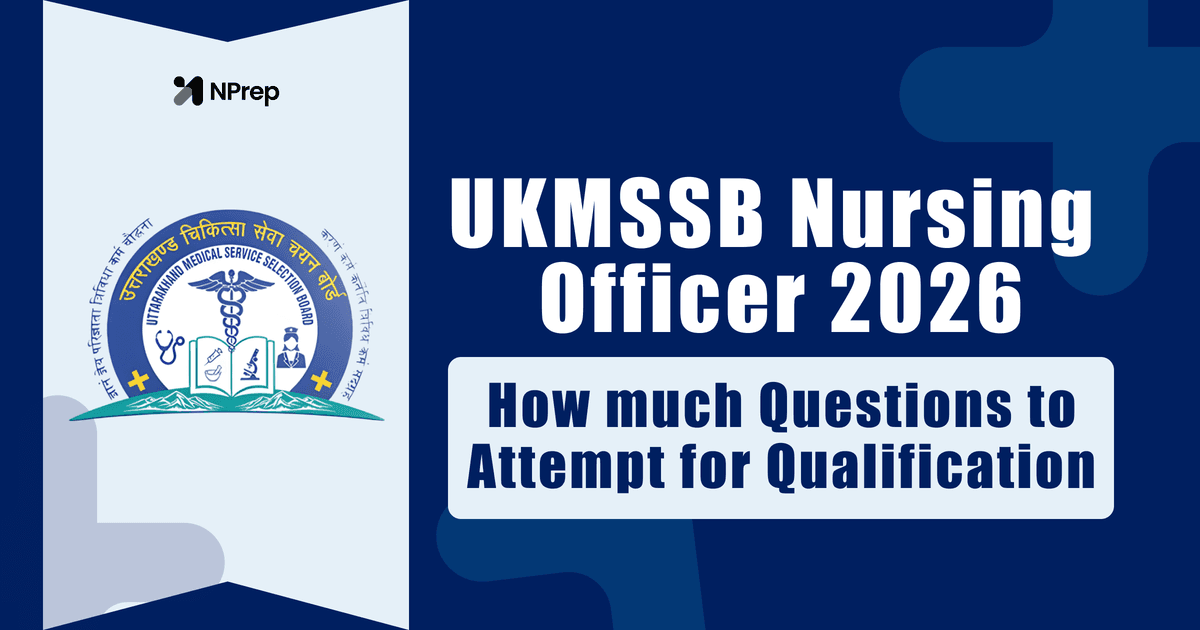 UKMSSB Nursing Officer Minimum Qualifying Marks 2026: Category-Wise Criteria Explained